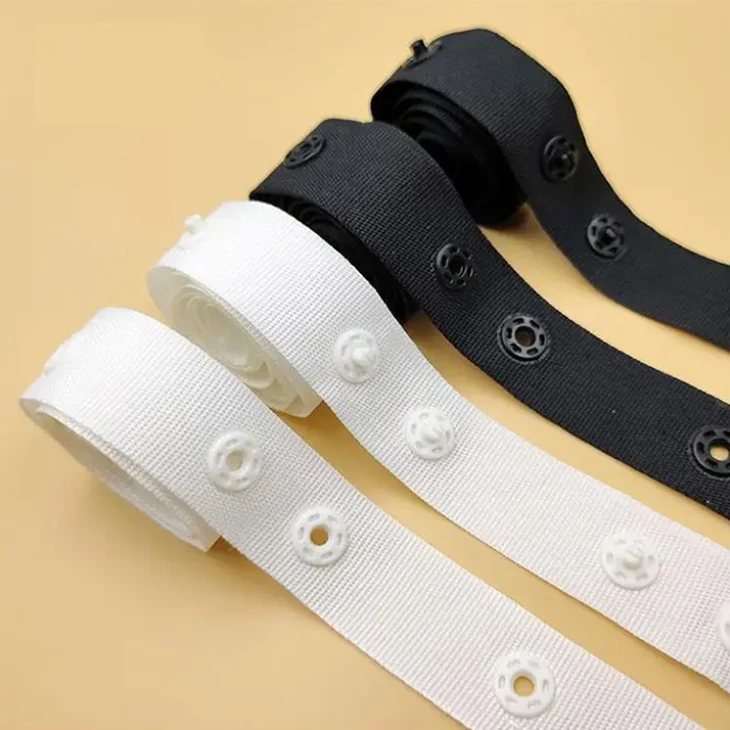 Plastic Snap Button Tape